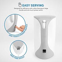 Aroma AWK-105 1.5-Liter Electric Kettle - White/Grey