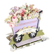 "As Is" Anna Griffin® 3D Wagon Easel Dies Set of 8