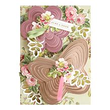 "As Is" Anna Griffin® Kirigami Flower and Butterfly Dies - Set of 4