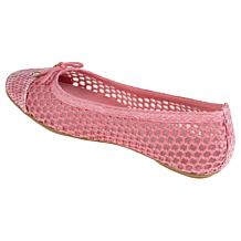 "As Is" Anne Klein Lulu-M Raffia Slip-On Ballet Flat