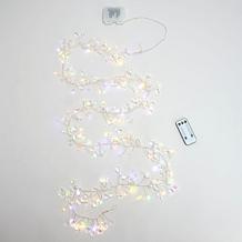 "As Is" august & leo Crystal Beaded String Lights Set of 3