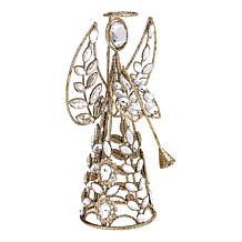 "As Is" august & leo Jeweled Angel Décor 3-piece Set with Gift Boxes