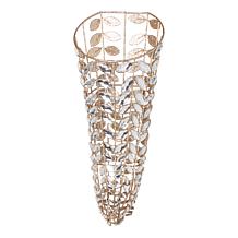 "As Is" august & leo Jeweled Cornucopia Tabletop Décor 