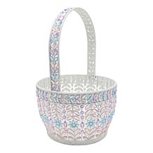 "As Is" august & leo Pastel Acrylic Jewel Basket