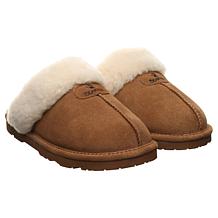 "As Is" BEARPAW® Loki II Suede Slipper with Rain & Stain Repellent