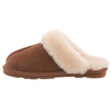 "As Is" BEARPAW® Loki II Suede Slipper with Rain & Stain Repellent