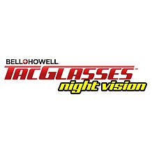 "As Is" Bell + Howell 4 Pairs Polarized Night and Day TacGlasses