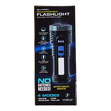"As Is" Bell + Howell USB Rechargeable Flashlight with 4 Modes - 2-...