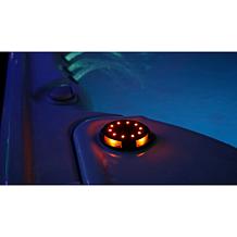 "As Is" Bell+Howell 8-pack 14-LED Solar Color-Changing Disk Lights