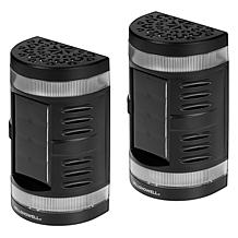 "As Is" Bell+Howell Color-Changing Solar Wall Light - Set of 2