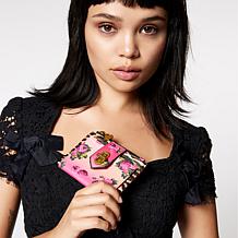 "As Is" Betsey Johnson Leopard Floral Bifold Wallet