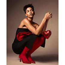 "As Is" Betsey Johnson Stole My Heart Crossbody Clutch