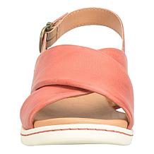 "As Is" Born Mia Leather Slingback Sandal