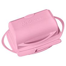 "As Is" Butterie 2-pack Flip-Top Butter Dish with Matching Spreader...