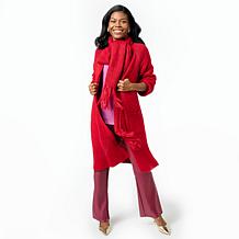 "As Is" C Wonder by Christian Siriano Jacquard Knit Coatigan Topper...