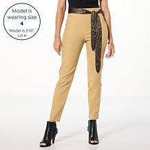 "As Is" C Wonder by Christian Siriano Performance Stretch Knit Scar...