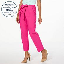"As Is" C Wonder by Christian Siriano Tie Belt Pant