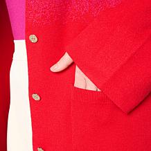 "As Is" C Wonder Long-Sleeve Cardigan Duster