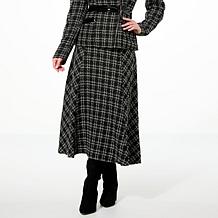 "As Is" C Wonder Tweed A-Line Midi Skirt