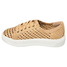 "As Is" Charles by Charles David Reason Raffia Platform Sneaker