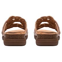 "As Is" Clarks Collection April Rae Adjustable Slide Sandal