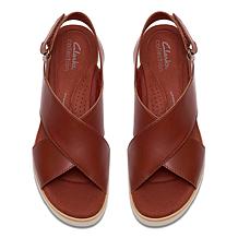 "As Is" Clarks Collection Diaz Crisscross Slingback Sandal