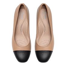 "As Is" Clarks Collection Iridessa May Cap Toe Pump