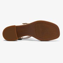 "As Is" Clarks Collection Jaylan Sol Block Heel Sandal