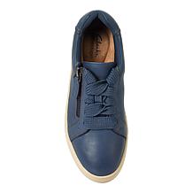 "As Is" Clarks Collection Mykah Joy Leather Casual Sneaker