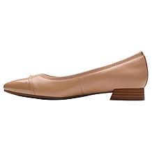 "As Is" Clarks Collection Natalyn Dusk Slip-On Leather Dress Shoe