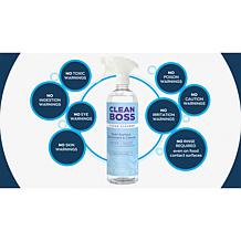 "As Is" CleanBoss by Joy 4-pack Multi-Surface Disinfectant & Cleane...
