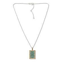 "As Is" Colleen Lopez Gemstone & Colored Diamond Pendant w 18" Chain