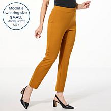 "As Is" Colleen Lopez Perfect 10 Slim-Leg Ponte Pant