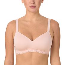 "As Is" Comfort Code 2-pack Lightly Lined Lace Trim Wireless Bra