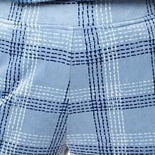 "As Is" Comfort Code Plush Velour Pull-On Slim Plant