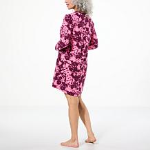 "As Is" Comfort Code Ribbed Detail Waffle Knit Sleepshirt