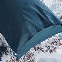"As Is" Concierge Collection Cotton 4-Piece Comforter & Throw Bundle