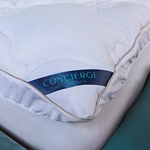 "As Is" Concierge Collection Flower Quilted Mattress Pad