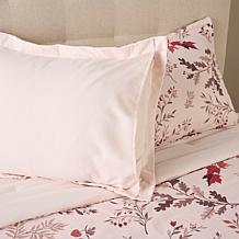 "As Is" Concierge Collection Printed Velvet Comforter Set
