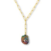 "As Is" Connie C. Carroll Jewelry Elise Baroque Cultrd Pearl Y-Ncklace