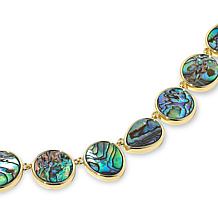 "As Is" Connie Craig Carroll Jewelry Laurel 18" Shell Statement Nec...