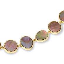 "As Is" Connie Craig Carroll Jewelry Laurel Shell Statement Necklace