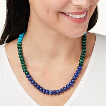 "As Is" Connie Craig Carroll Jewlry Aniston 20" Rondelle Beaded Ncklce