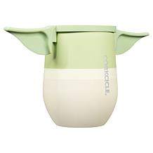 "As Is" Corkcicle Star Wars 2-pack Grogu Stemless Cup & Lid