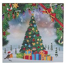 "As Is" Craft Buddy Crystal Art Festive Day Card Set of 8