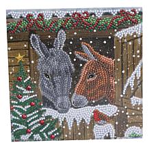 "As Is" Craft Buddy Crystal Art Festive Day Card Set of 8