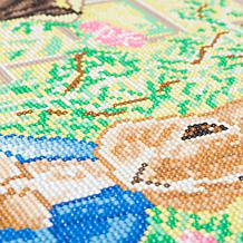 "As Is" Craft Buddy Crystal Art Peter Rabbit, Kitten, & Bunnies 2pk...