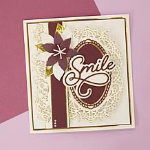 "As Is" Crafters Companion 3D Embossing Folder & Die Set