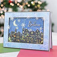 "As Is" Crafter's Companion Christmas Border Edge'able Dies - Set of 6