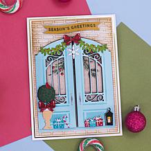 "As Is" Crafter's Companion Door & Fireplace, Halloween/Fall & Chri...